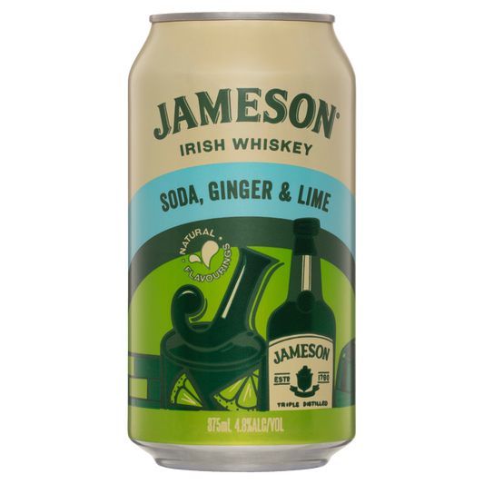 Jameson Soda Ginger & Lime