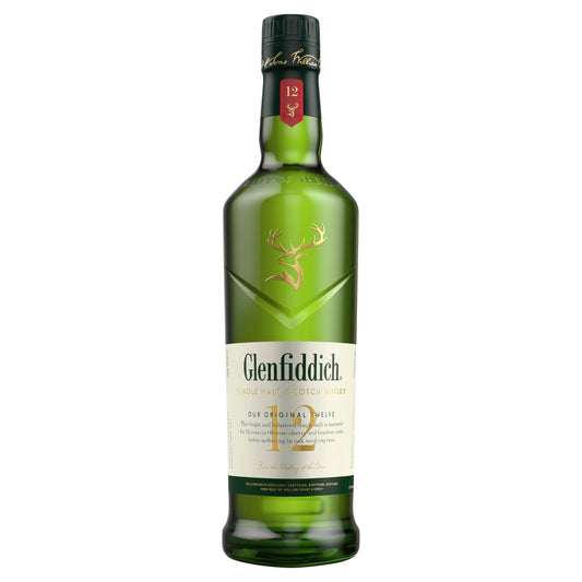 Glenfiddich Single Malt 12YO Scotch Whisky