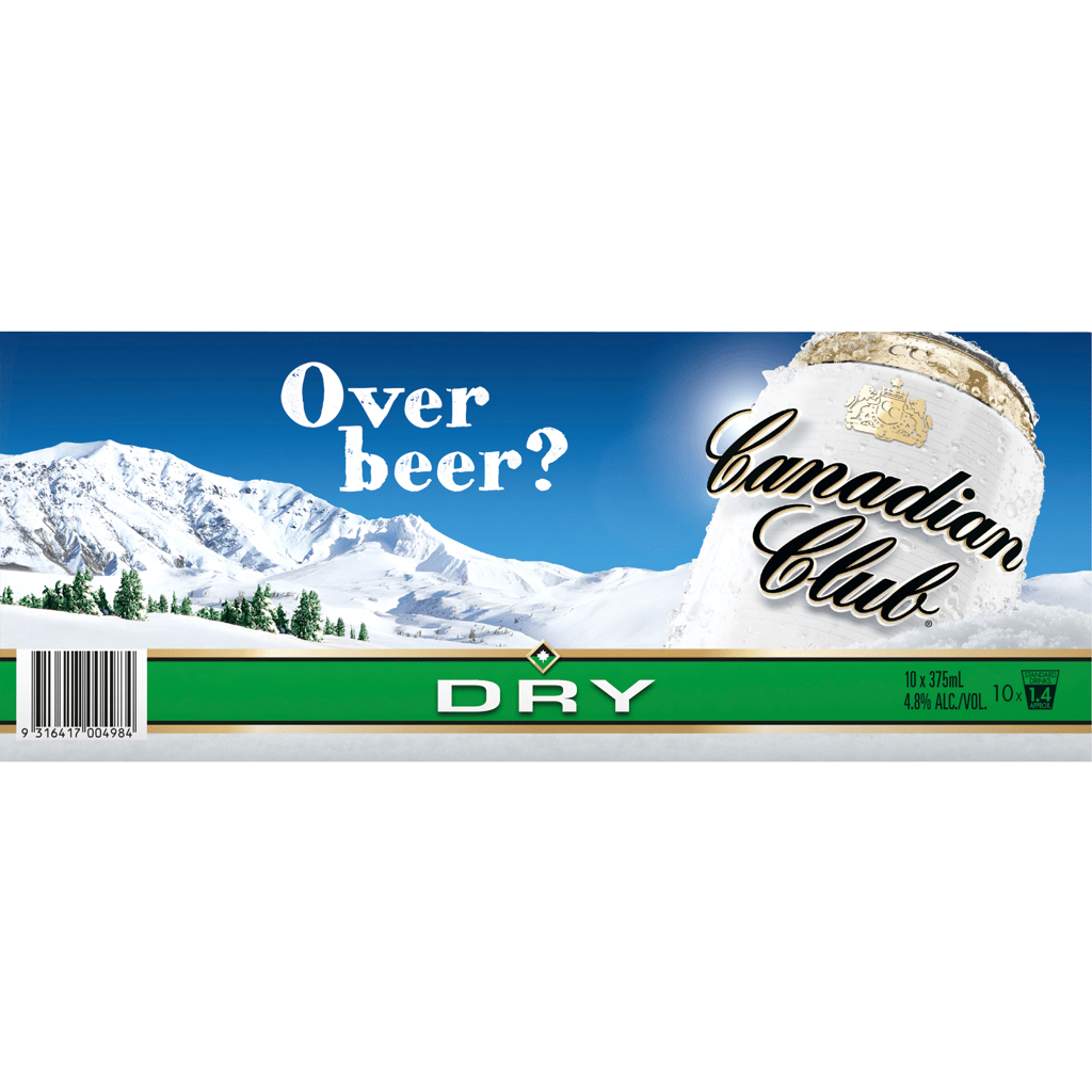Enjoy the refreshing taste of Canadian Club & Dry 10pk, a premium blend of Canadian Club Whisky and dry ginger ale, perfect for any occasion. Available at Bathirst Liquor Greystanes, Prospect & Pendle Hill, or shop online.