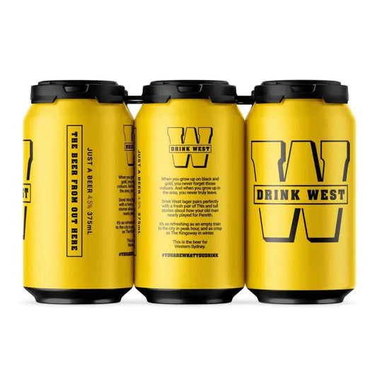 Drink West Lager