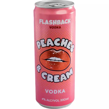 Flashback Vodka Peaches & Cream