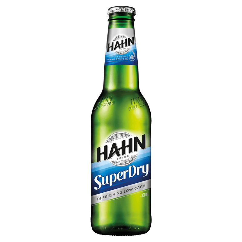 Hahn Super Dry 330ml | Low Carb Australian Lager - Bathirst Liquor